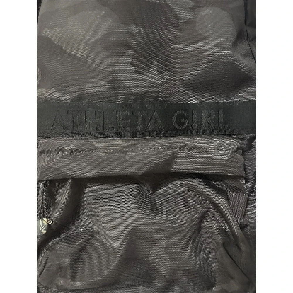 Athleta Girl, Black Camouflage‎ Backpackin Great Preowned Condition